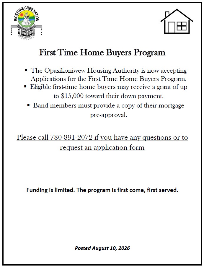 2026 First Time Home Buyers Program
