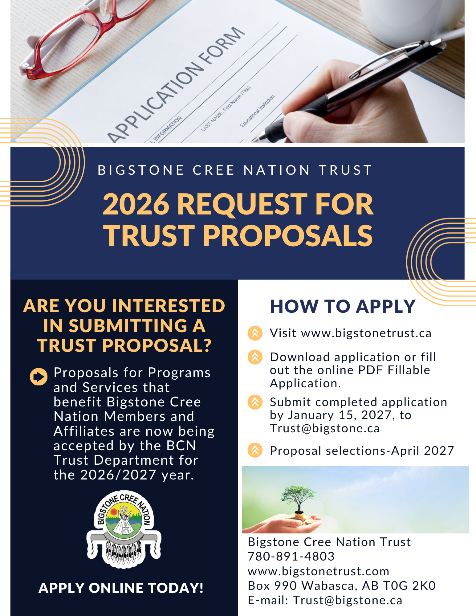 2026 Request for Trust Proposals